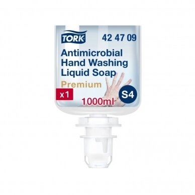 Antibakterinis skystas muilas S4 TORK 424709 1L 1