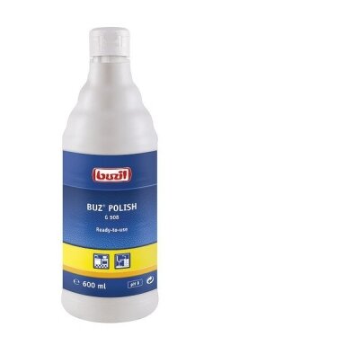 Buz® Polish G 508 Naudojimui paruoštas tirštas valiklis. 600 ml Buz® Polish G 508 Naudojimui paruoštas tirštas valiklis. 600 ml