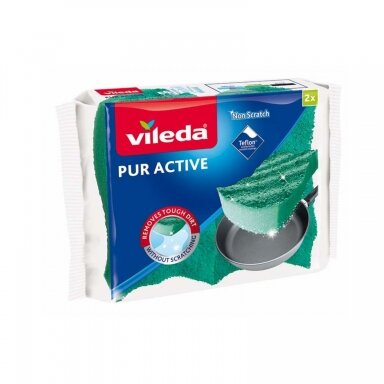 Kempinė Vileda 169474 Pur Active 2 vnt.169474 Kempinė Vileda 169474 Pur Active 2 vnt.169474