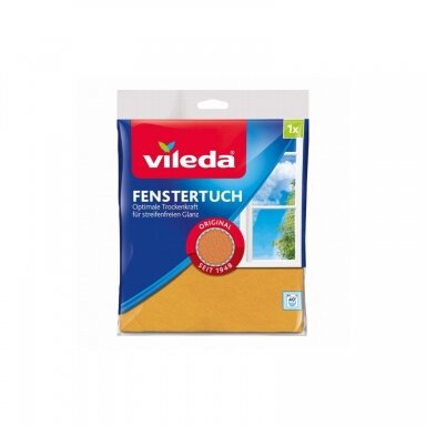 Mikropluošto šluostė langams Vileda 30% Microfibre, 40x36 cm (162401) Mikropluošto šluostė langams Vileda 30% Microfibre, 40x36 cm (162401)