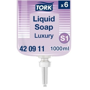 Skystas muilas Tork Premium Luxury S1, 1000ml, 420911 Skystas muilas Tork Premium Luxury S1, 1000ml, 420911