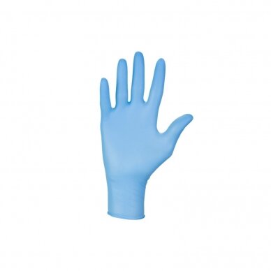 Nitrilinės pirštinės Nitrylex Classic Blue L, be pudros, 100 vnt. (Mercator) 1