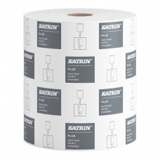 Popieriniai rankšluosčiai KATRIN Plus M Centrefeed,2658 rulone, 90m, 2 sl., celiuliozė