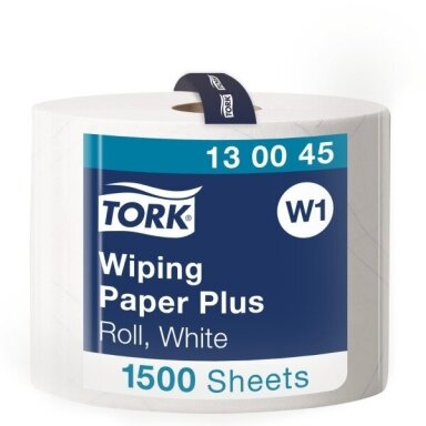 Popierinės šluostės rulonais Tork Advanced Performance 420 W1, 2sl., 130045 Popierinės šluostės rulonais Tork Advanced Performance 420 W1, 2sl., 130045