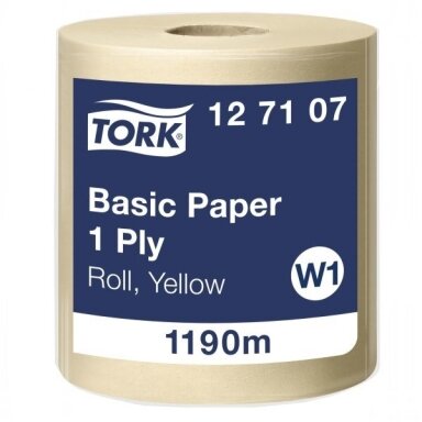 Pramoninis valymo popierius Tork Universal 310 W1, 1 sluoksnio, 1190 m, 127107 Pramoninis valymo popierius Tork Universal 310 W1, 1 sluoksnio, 1190 m, 127107