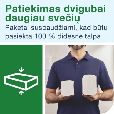 Popieriniai rankšluosčiai Tork Xpress Multifold H2, 2 sluoksnių, 240 lapelių, balti, 120455 3