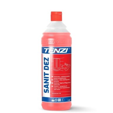 TENZI WC-SANI T05 – koncentruotas WC ir sanitarinių patalpų valiklis, 1 l