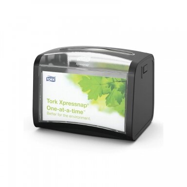 Servetėlių dozatorius Tork Xpressnap N4, juodas, 272611