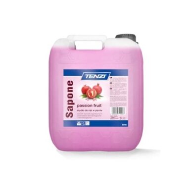 Skystas muilas Tenzi Sapone Passion Fruit, 5 l, su vaisių aromatu Skystas muilas Tenzi Sapone Passion Fruit, 5 l, su vaisių aromatu