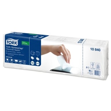 Stalo servetėlės N4 10840 TORK 5x225vnt / 1125 vnt. Stalo servetėlės N4 10840 TORK 5x225vnt / 1125 vnt.
