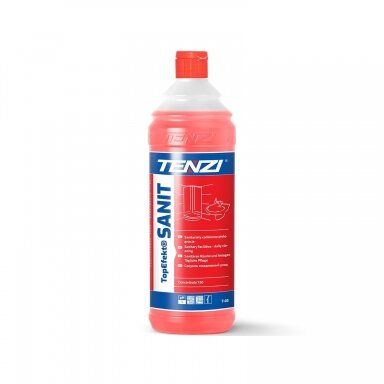 TENZI TopEfekt® SANIT T03 – koncentruotas vonios kambario ir sanitarinių patalpų valiklis, 1 l