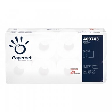 Tualetinis popierius. „Papernet Superior“ 409743 27,5 m A8