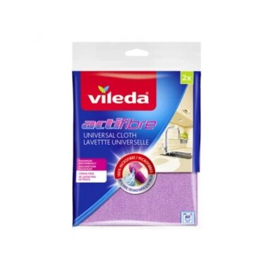 Vileda ACTIFIBRE universalus audinys 2 vnt.171821 Vileda ACTIFIBRE universalus audinys 2 vnt.171821