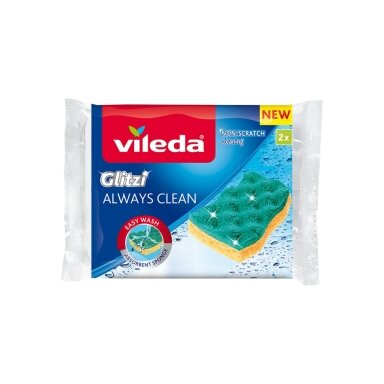 VILEDA kempinė Glitzi Always Clean, 2vnt. (Kopija) VILEDA kempinė Glitzi Always Clean, 2vnt. (Kopija)