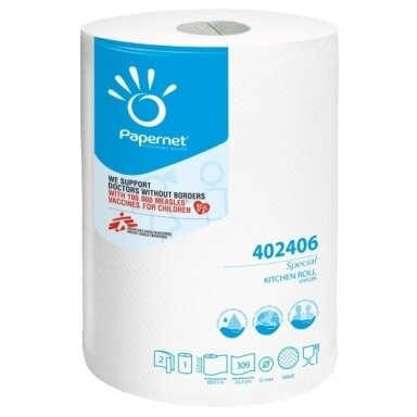 Virtuviniai popieriniai rankšluosčiai PAPERNET Special, 402406, 1 ritinys