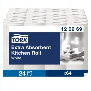 Tork Premium Kitchen Roll, 2 sluoksniai, ~15,2 m (kodas 120223)